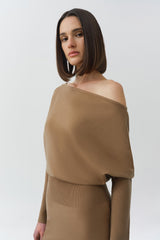 Janese Off Shoulder Midi Dress