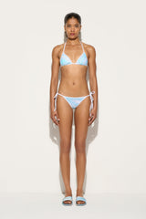 Marmo Print Tie Bikini Briefs