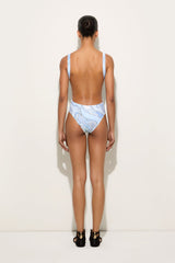 Orchidee Print Swimsuit