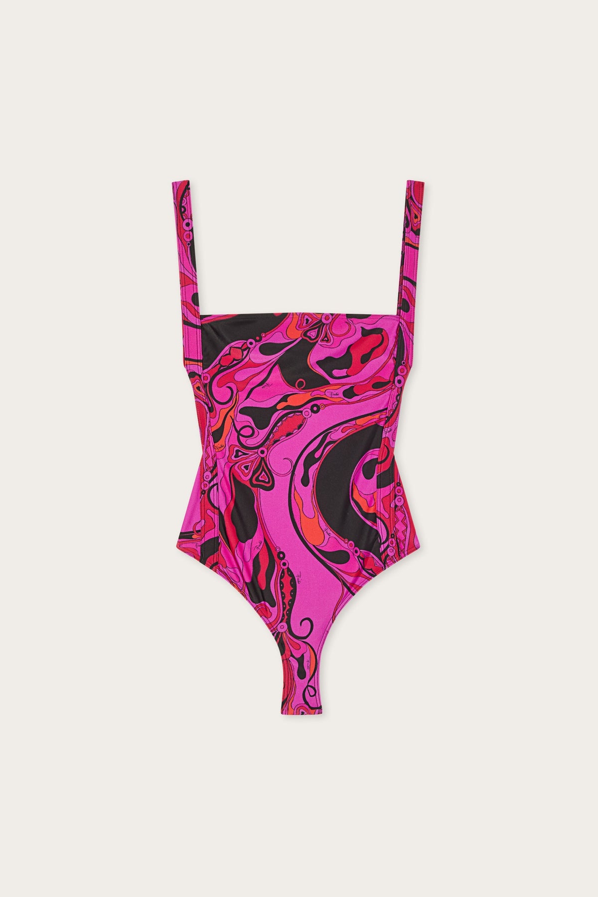 Orchidee Print Swimsuit