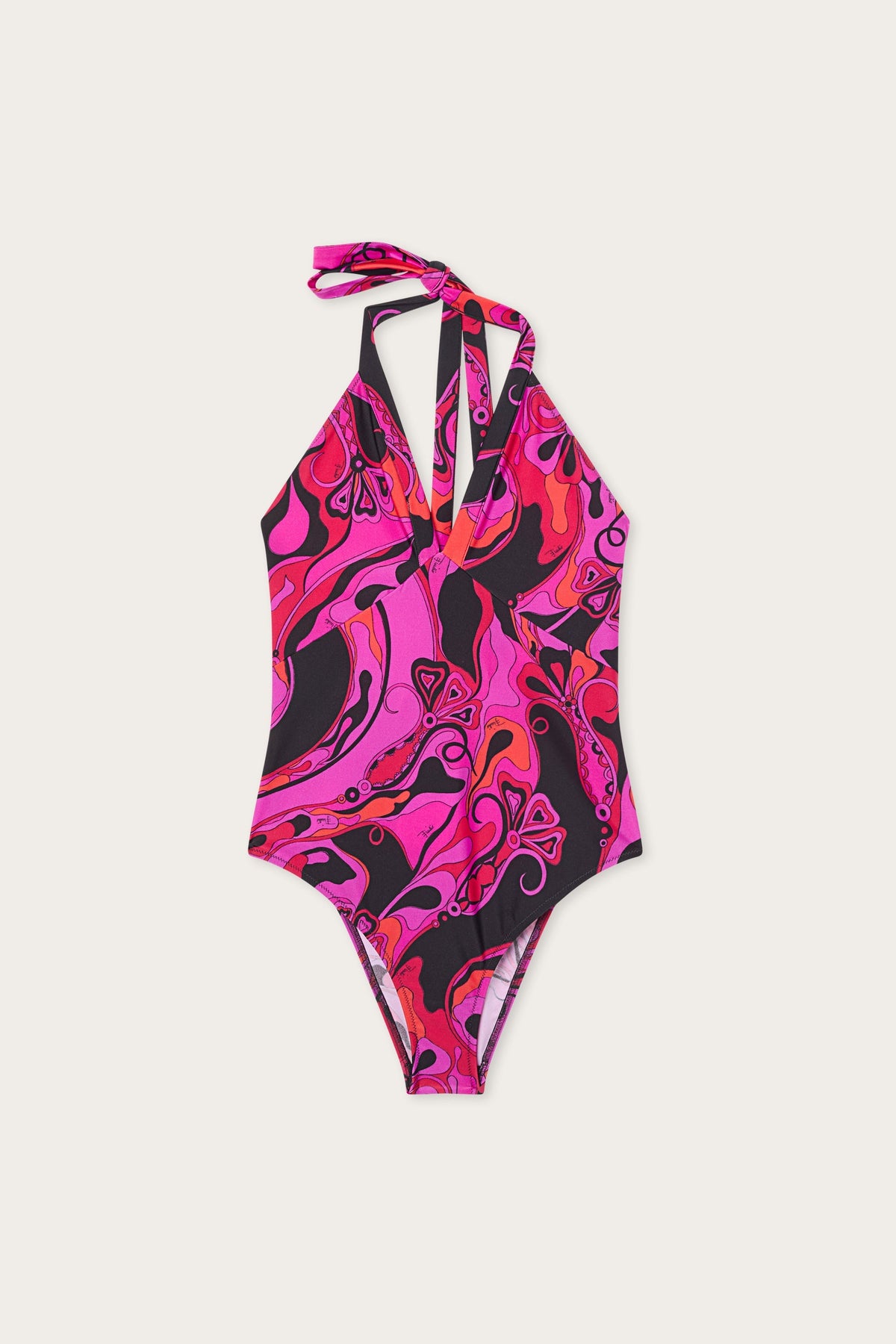 Orchidee Print Swimsuit