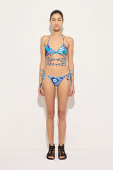 Vivara Print Triangle Bikini Top