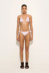 Iride Print Triangle Bikini Top