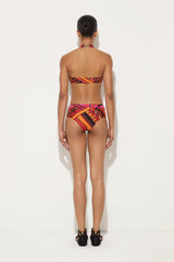 Vivara Print Coulotte Bikini Bottoms