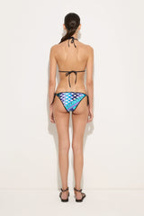 Vivara Print Triangle Bikini Top