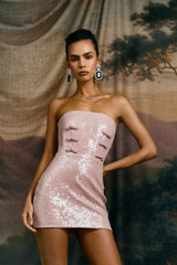 Cindy Sequined Mini Dress