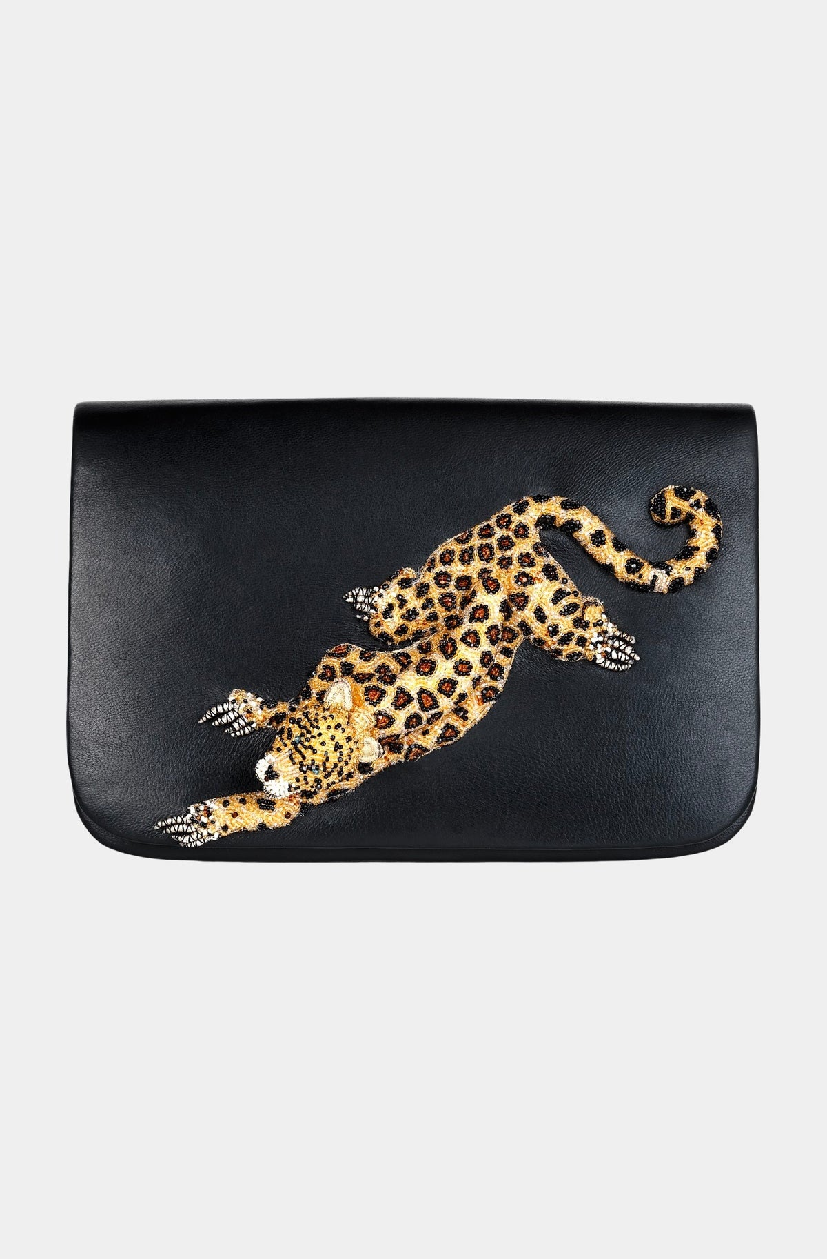 Leopard Clutch