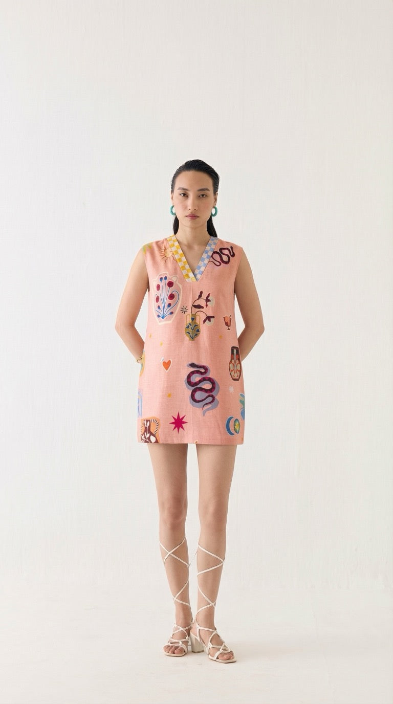 Pottery Short Dress