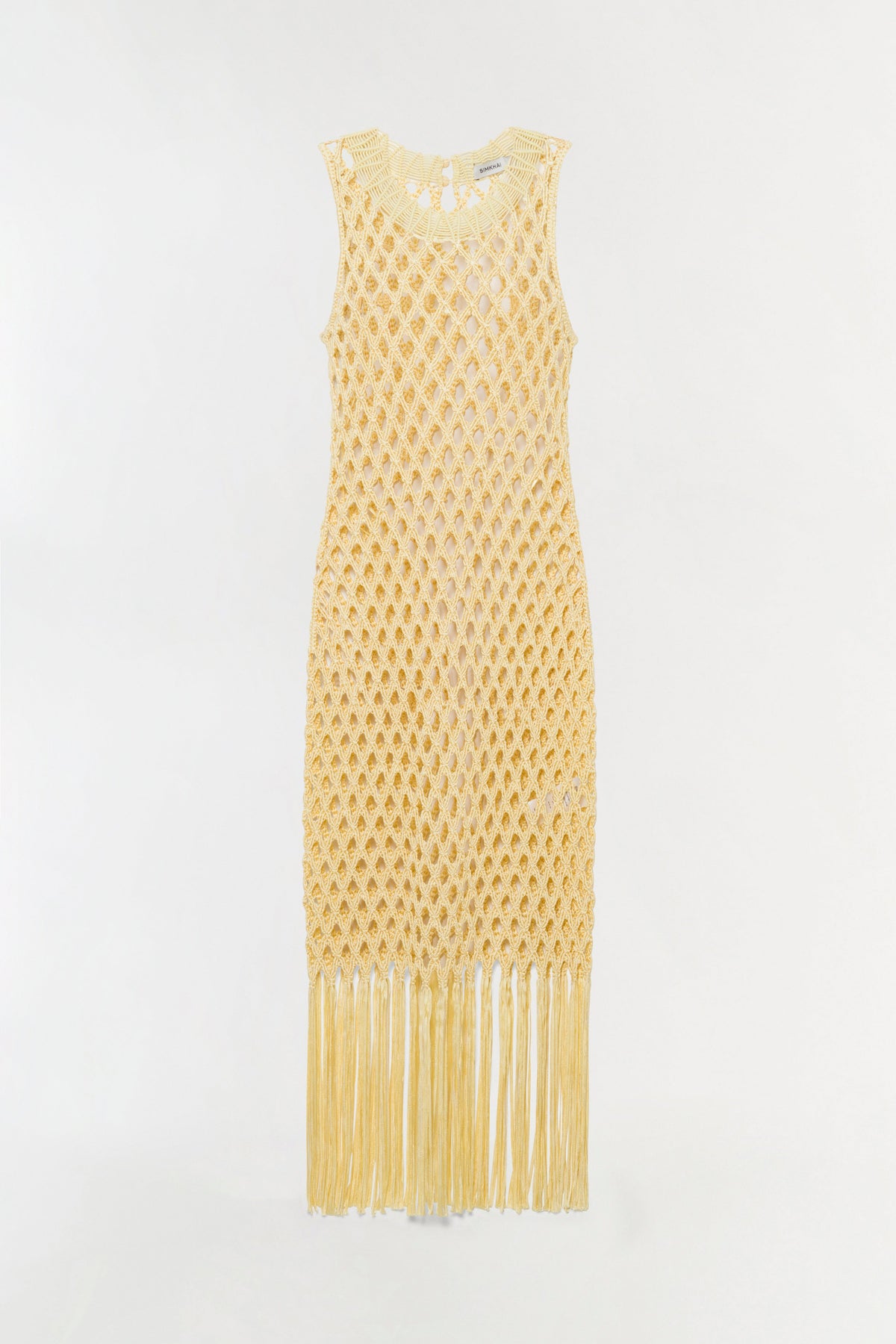 Jensen Macrame Midi Dress