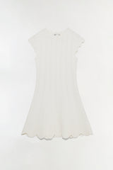 Evalynn Wavy Knit Mini Dress