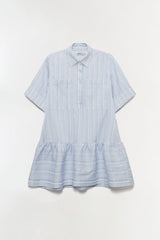 Cris Short Sleeve Shirt Dress
