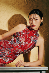 Jillian Embroidered Gown