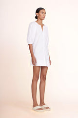 Mini Vincent Dress | White