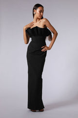 Noah Strapless Cotton Gown
