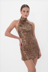 Jacqui Sequin Mini Dress