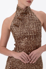 Jacqui Sequin Mini Dress