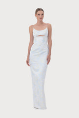 Constance Jacquard Gown