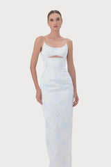 Constance Jacquard Gown