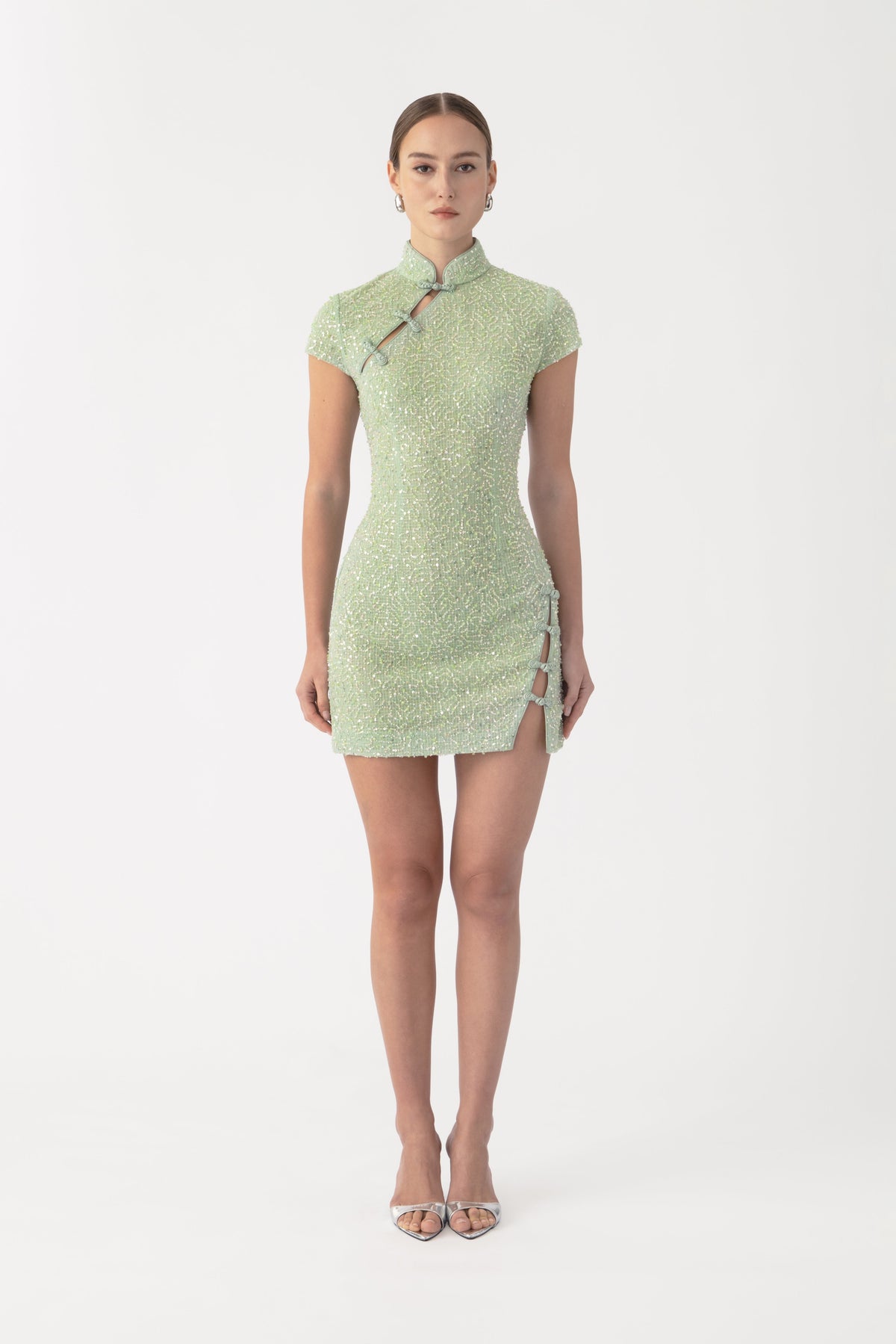 Jada Beaded Mini Dress