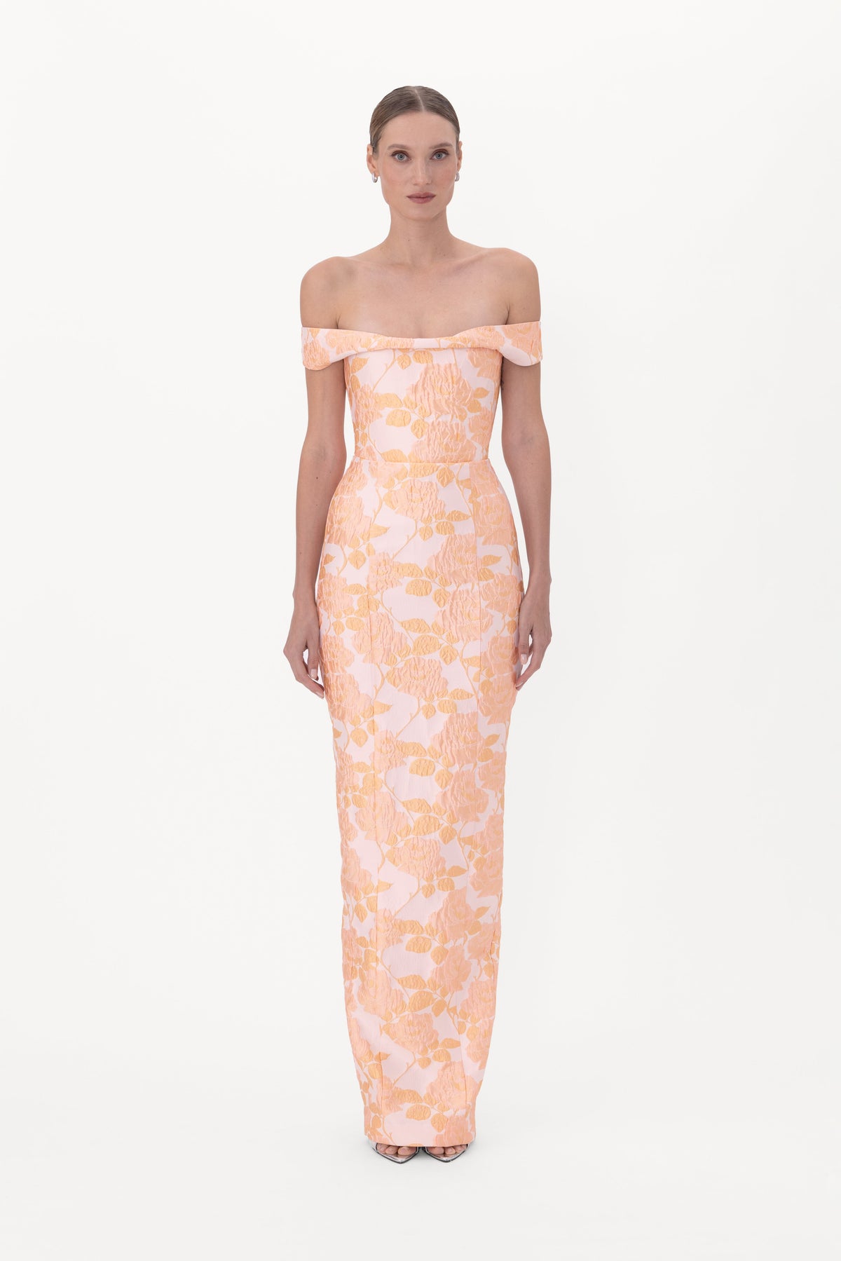 Joanna Jacquard Gown