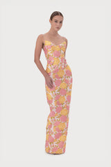 Rosella Jacquard Gown