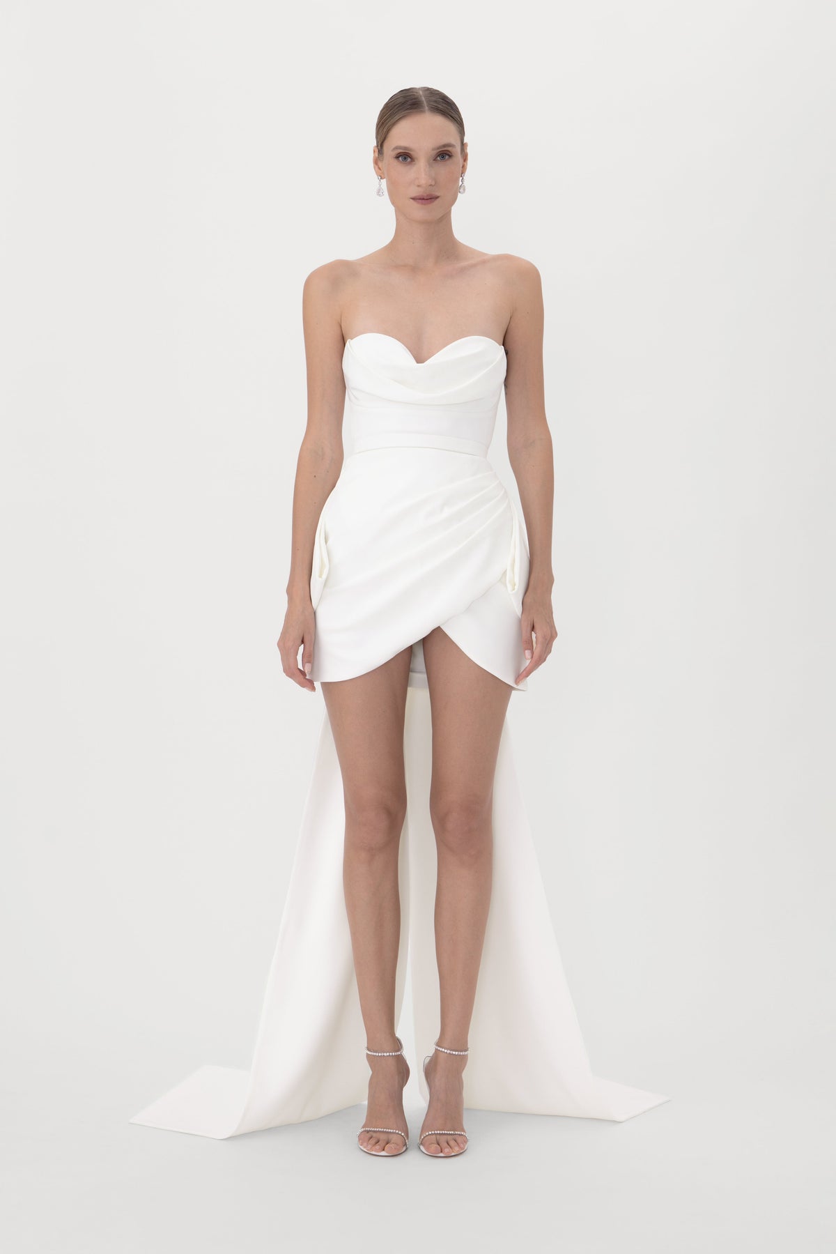 Thea Crepe Mini Dress