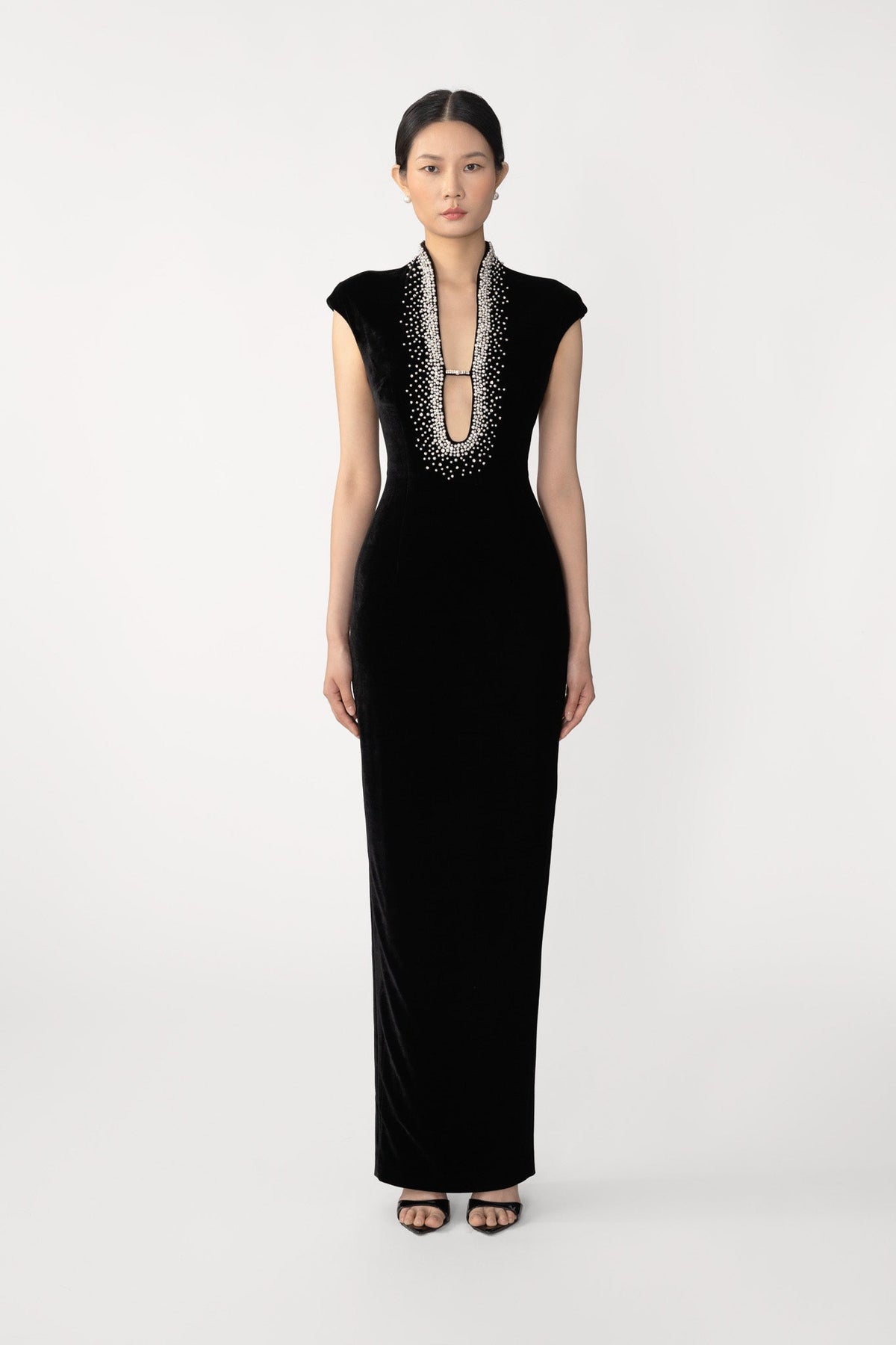 Lenora Velvet Gown