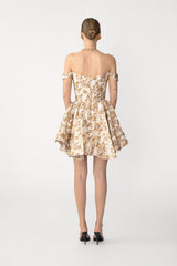 Jem Brocade Mini Dress