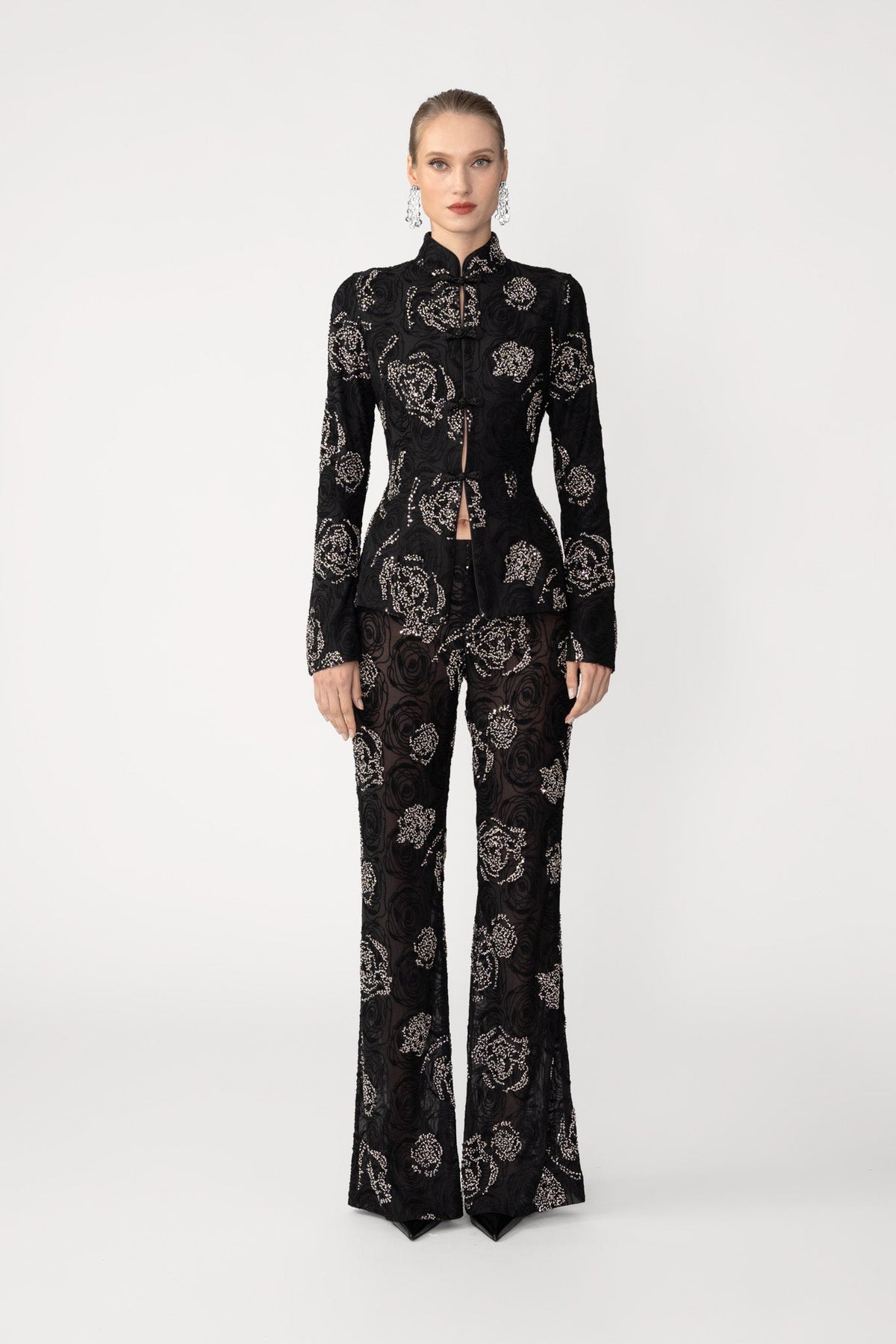 Azalea Embroidered Pant