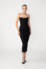 Sofina Lace Midi Dress