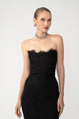 Sofina Lace Midi Dress
