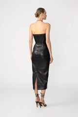 Juno Strapless Midi Dress