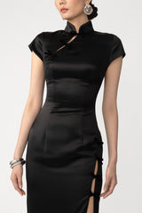Tamara Satin Midi Dress
