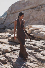 Pearl Charmeuse Satin Gown