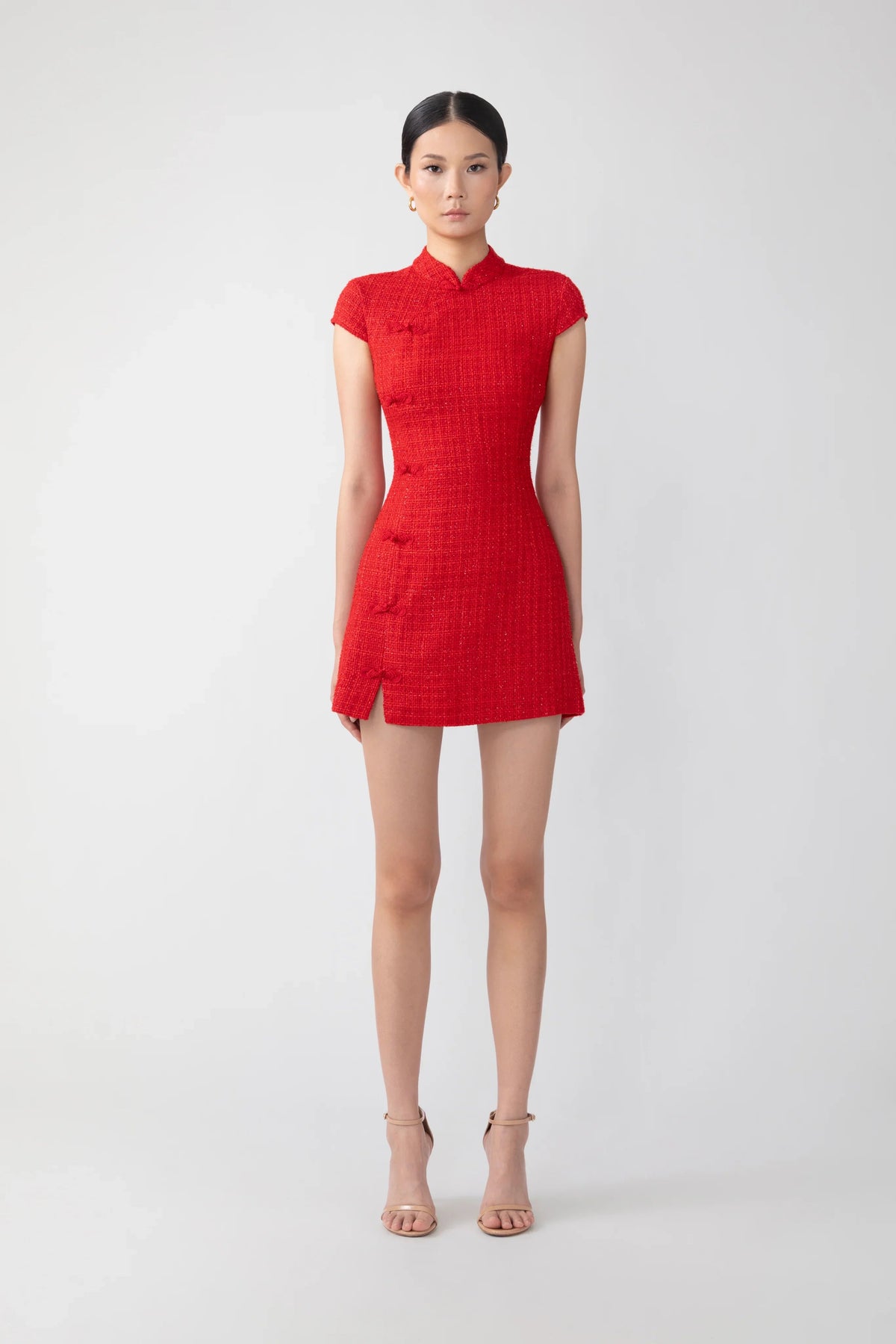 Natasha Tweed Mini Dress