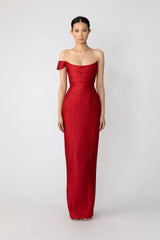 Jackson Jacquard Gown