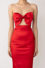 Esther Strapless Gown