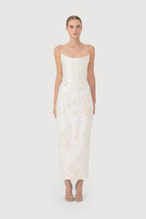 Sutton Embroidered Corset Top