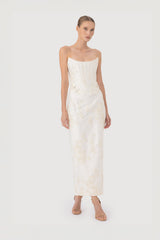 Sutton Embroidered Corset Top