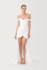 Vittoria Satin Mini Dress