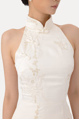 Jillian Embroidered Gown
