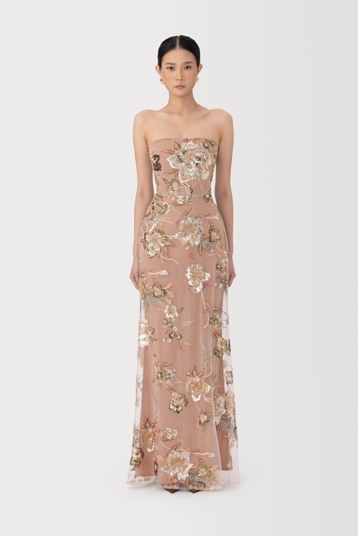 Pippa Strapless Maxi Dress
