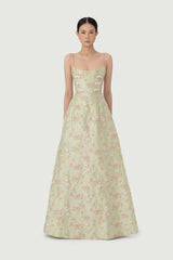 Andrea Brocade Gown