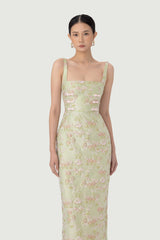 Alice Brocade Midi Dress