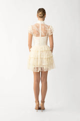 Roux Lace Mini Dress