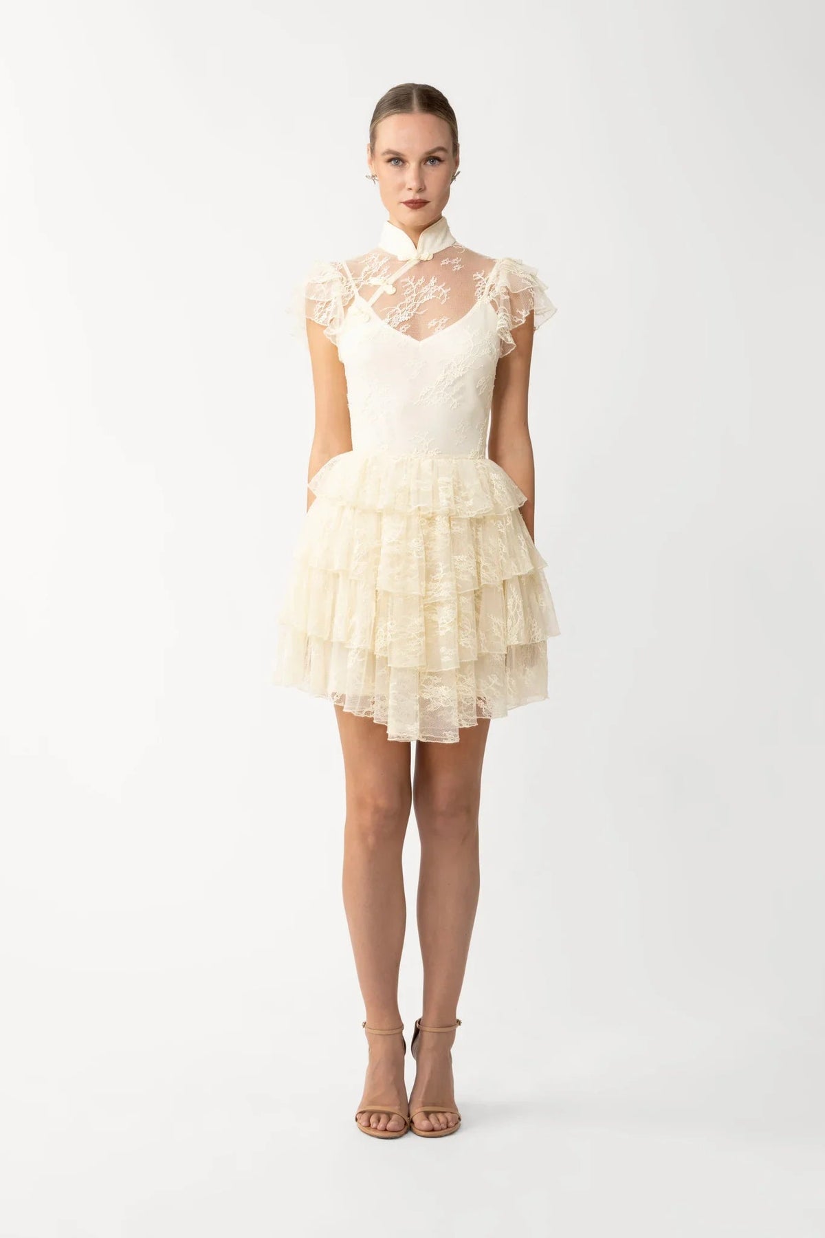 Roux Lace Mini Dress