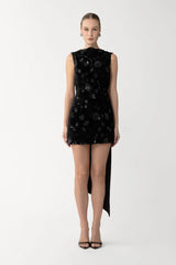 Winter Velvet Mini Dress