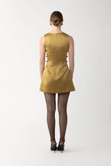 Teddi Satin Mini Dress