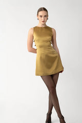 Teddi Satin Mini Dress