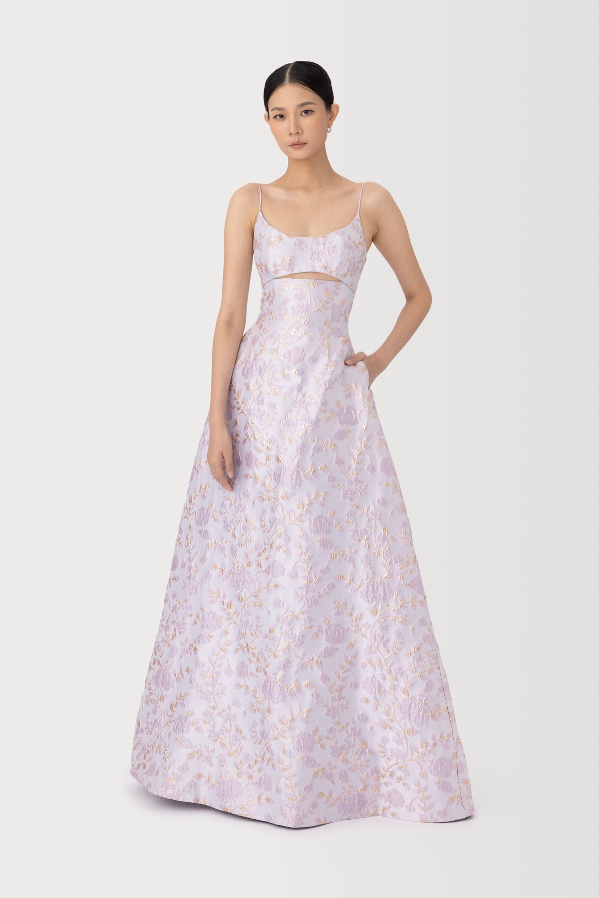 Jacinda Jacquard Gown